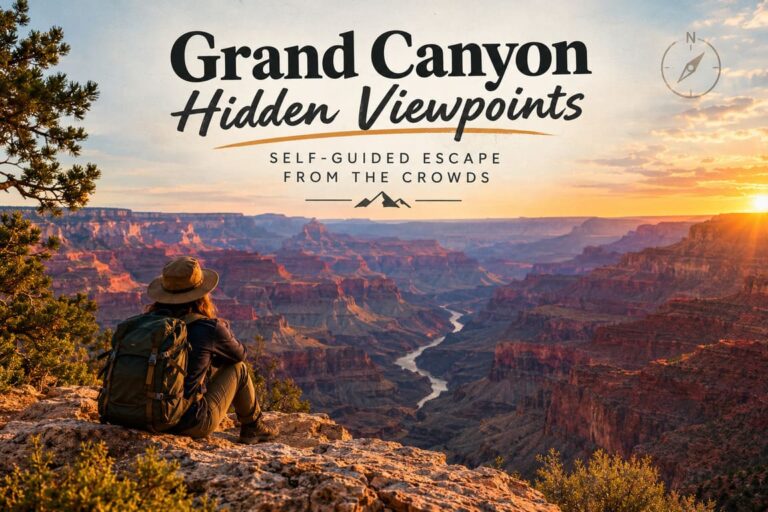 Grand Canyon Hidden Viewpoints: The Ultimate Self-Guided Escape From the Crowds Grand Canyon Hidden Viewpoints: The Ultimate Self-Guided Escape From the Crowds